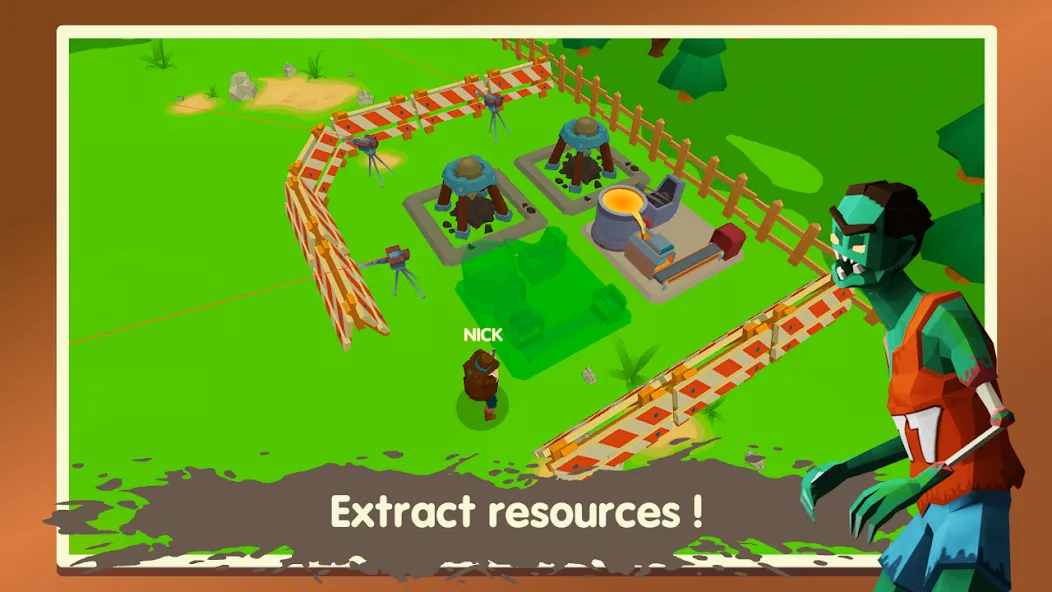 Two Guys & Zombies 3D: Online [MOD: Все разблокировано] - Скриншот 3