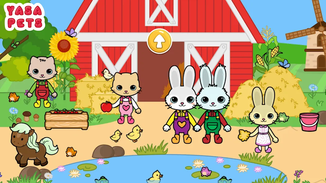 Yasa Pets Farm (Яса Петс Фарм) [МОД: Деньги, Монеты и Меню MOD] Screenshot 1