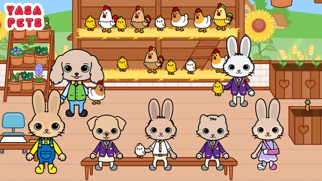 Yasa Pets Farm (Яса Петс Фарм) [МОД: Деньги, Монеты и Меню MOD] Screenshot 4