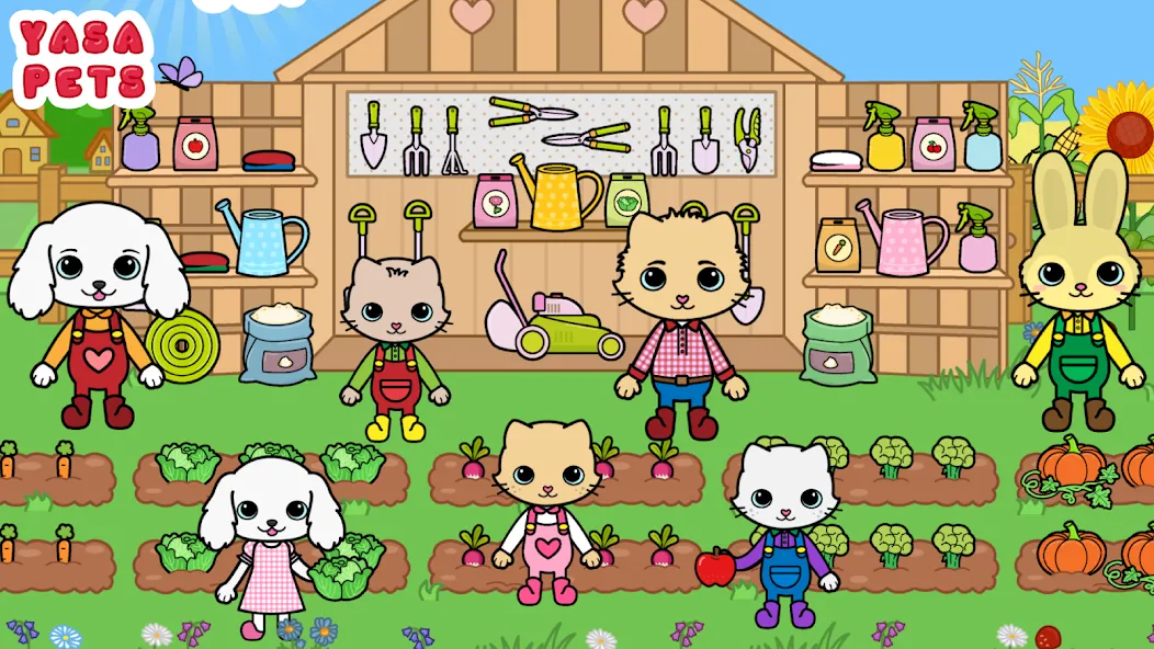 Yasa Pets Farm (Яса Петс Фарм) [МОД: Деньги, Монеты и Меню MOD] Screenshot 5