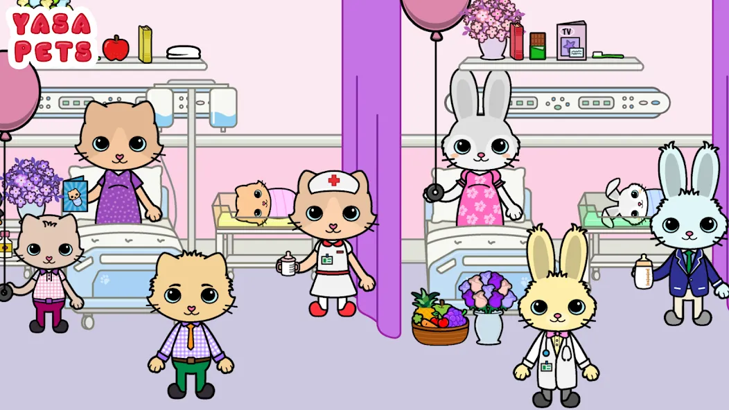 Yasa Pets Hospital (Яса Петс Хоспитал) [МОД: Много монет, Открытые уровни и Мега MOD] Screenshot 5