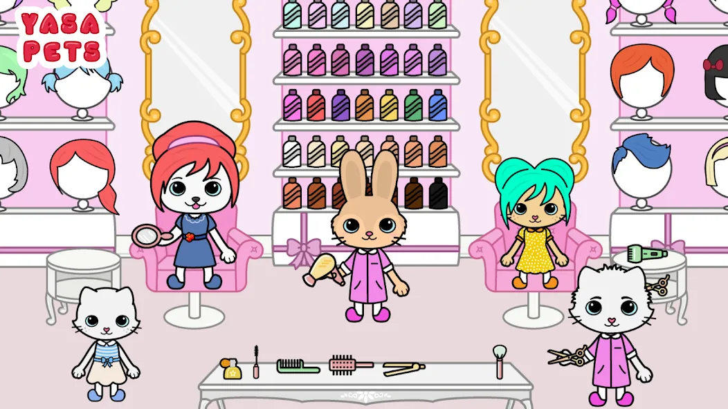 Yasa Pets Mall (Яса Петс Молл) [МОД: Бесконечные деньги, Монеты и Мега MOD] Screenshot 2