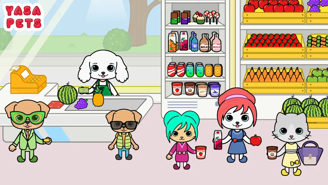 Yasa Pets Mall (Яса Петс Молл) [МОД: Бесконечные деньги, Монеты и Мега MOD] Screenshot 5