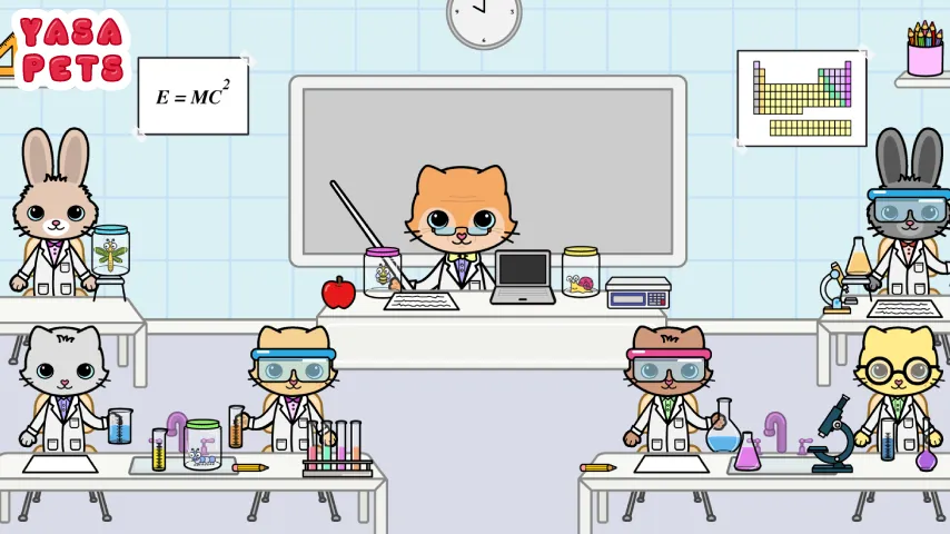 Yasa Pets School (Яса Петс Скул) [МОД: Все открыто, Дополнительные деньги и Меню MOD] Screenshot 1