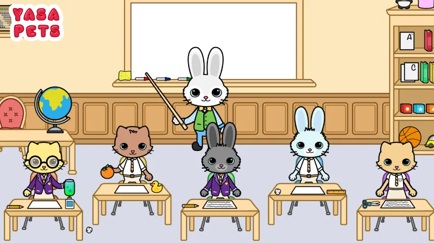 Yasa Pets School (Яса Петс Скул) [МОД: Все открыто, Дополнительные деньги и Меню MOD] Screenshot 2