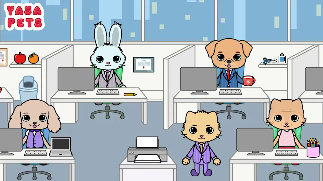 Yasa Pets Tower (Яса Петс Тауэр) [МОД: Все открыто, Дополнительные деньги и Меню MOD] Screenshot 1