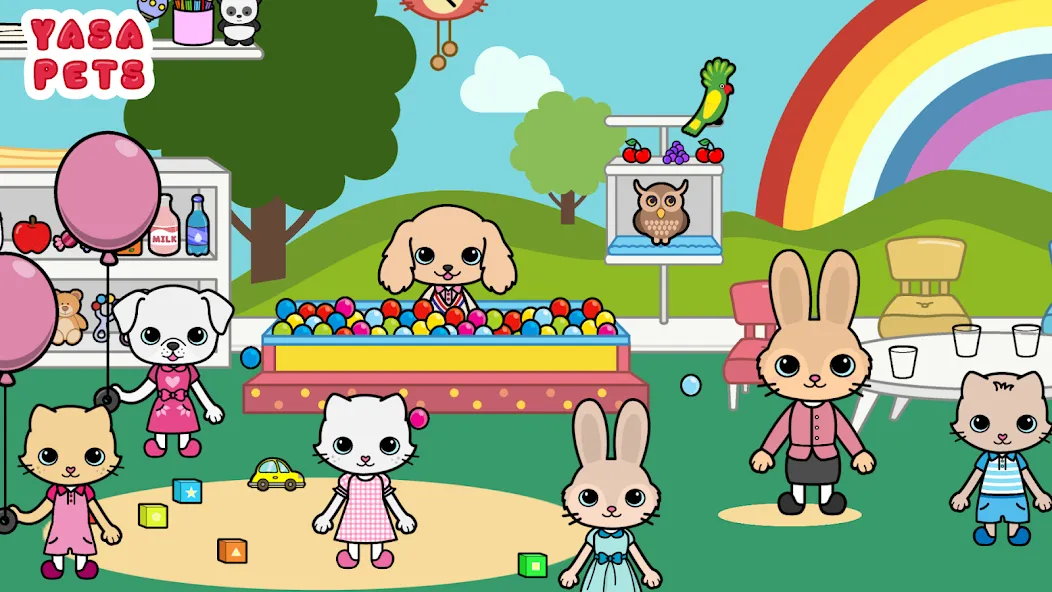 Yasa Pets Tower (Яса Петс Тауэр) [МОД: Все открыто, Дополнительные деньги и Меню MOD] Screenshot 2