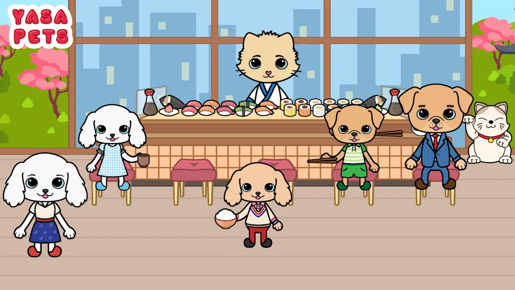 Yasa Pets Tower (Яса Петс Тауэр) [МОД: Все открыто, Дополнительные деньги и Меню MOD] Screenshot 3