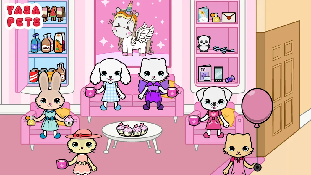 Yasa Pets Tower (Яса Петс Тауэр) [МОД: Все открыто, Дополнительные деньги и Меню MOD] Screenshot 4