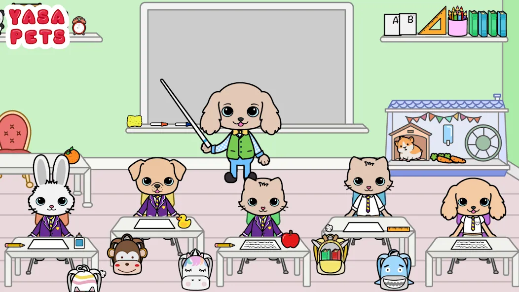 Yasa Pets Town (Яса Петс Таун) [МОД: Много монет, Открытые уровни и Мега MOD] Screenshot 5