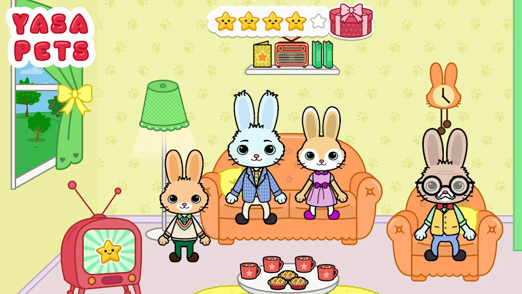 Yasa Pets Village (Яса Петс Вилладж) [МОД: Деньги, Монеты и Меню MOD] Screenshot 1