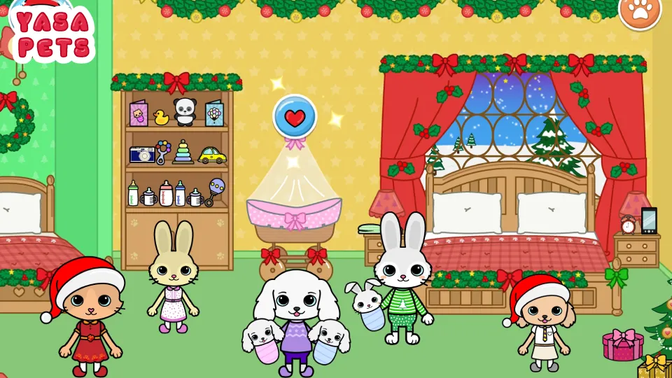 Yasa Pets Christmas (Яса Петс Кристмас) [МОД: Деньги, Монеты и Меню MOD] Screenshot 4
