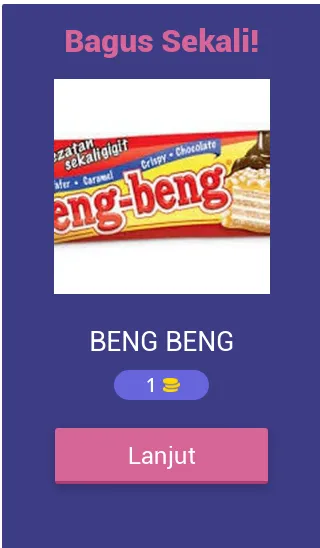 Tebak Makanan Ringan Indonesia (Гаме маканан Ринган) [МОД: Бесконечные деньги, Монеты и Мега MOD] Screenshot 2