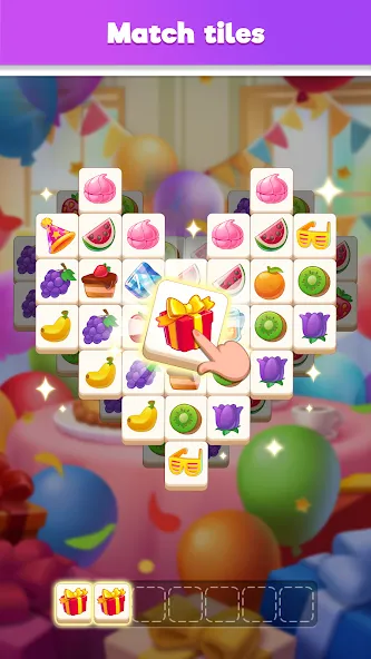 Tile Match Puzzle: Triple Game (Тайл Матч Пазл) [МОД: Деньги, Монеты и Меню MOD] Screenshot 1