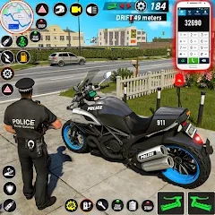 Скачать Police Moto Bike Chase Crime (Полицейская мотоциклетная погоня за преступником) [МОД: Деньги, Монеты и Меню MOD] | Взлом Police Moto Bike Chase Crime на Андроид