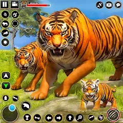 Скачать Tiger Simulator Lion games 3D (Тигровый Симулятор Игр Льва 3D) [МОД: Много монет, Открытые уровни и Мега MOD] | Взлом Tiger Simulator Lion games 3D на Андроид