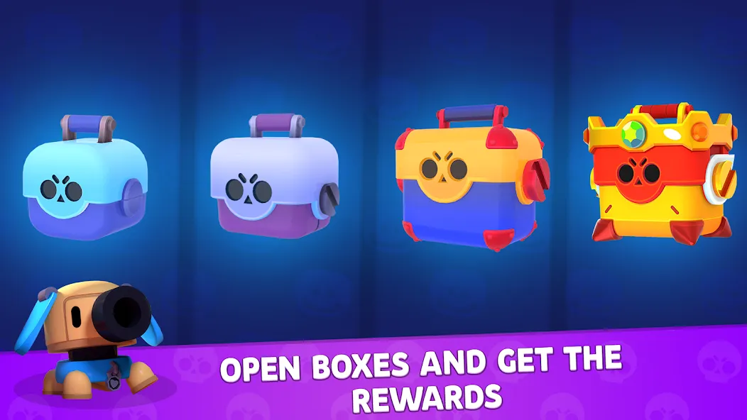 Brawl Box Stars Simulator [МОД: Бесконечные деньги, Монеты и Мега MOD] Screenshot 3