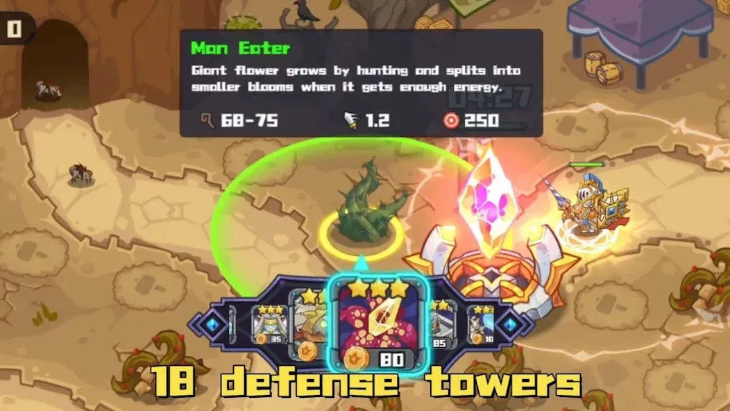 Chrono Crystal - Tower Defense (Хроно Кристалл) [МОД: Много монет, Открытые уровни и Мега MOD] Screenshot 3