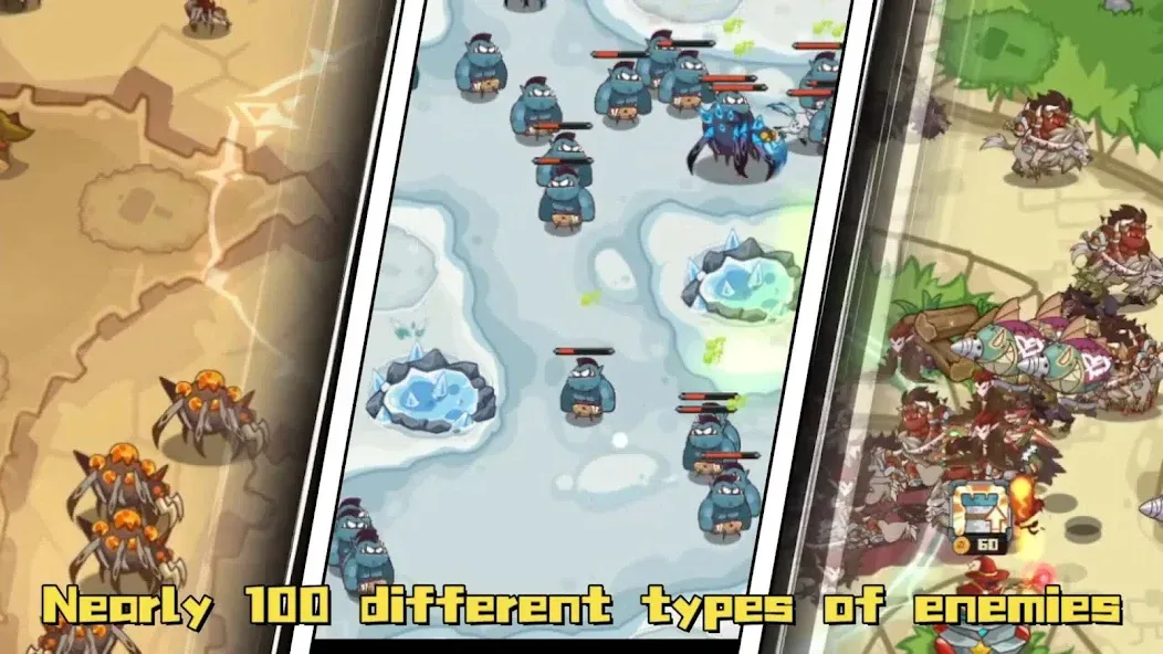 Chrono Crystal - Tower Defense (Хроно Кристалл) [МОД: Много монет, Открытые уровни и Мега MOD] Screenshot 4