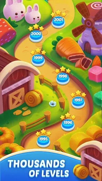 Candy Blast Fever:Cubes Crush (Кенди Бласт Фивер) [МОД: Бесконечные деньги, Монеты и Мега MOD] Screenshot 5