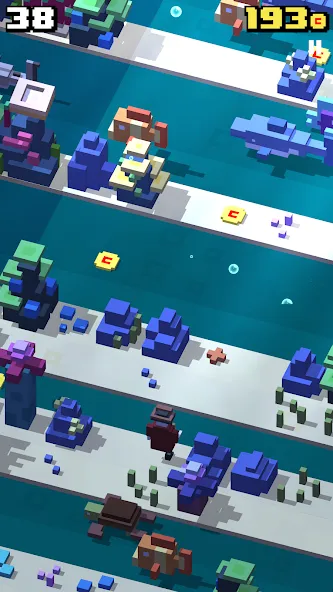Crossy Road (Кросси Роуд) [МОД: Бесконечные деньги, Монеты и Мега MOD] Screenshot 3