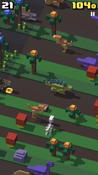 Crossy Road (Кросси Роуд) [МОД: Бесконечные деньги, Монеты и Мега MOD] Screenshot 5