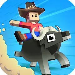 Скачать Rodeo Stampede: Sky Zoo Safari [МОД: Много монет, Открытые уровни и Мега MOD] | Взлом Rodeo Stampede: Sky Zoo Safari на Андроид