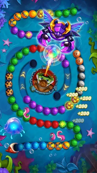 Marble Puzzle Legend (Зумбалл Делюкс) [МОД: Деньги, Монеты и Меню MOD] Screenshot 1