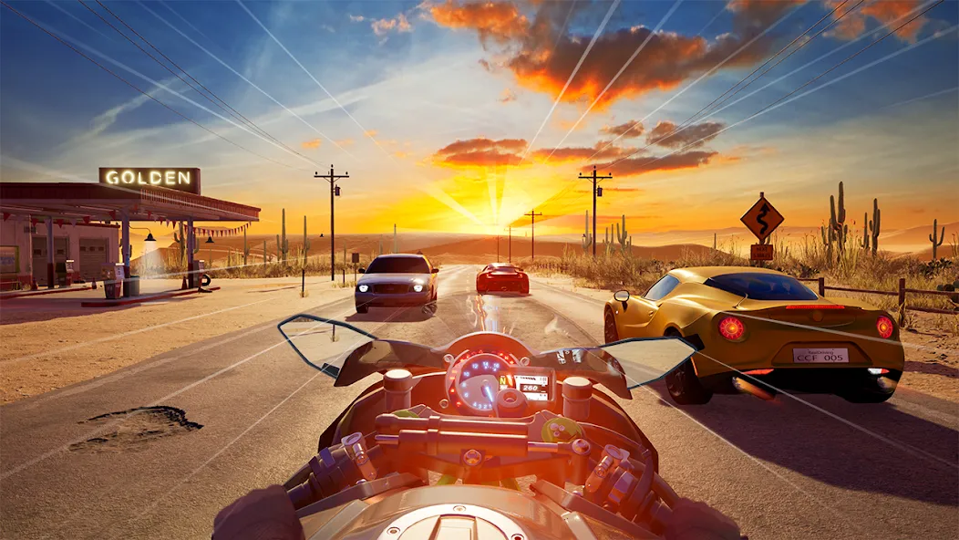 Speed Moto Dash:Real Simulator (Спид Мото Дэш) [МОД: Деньги, Монеты и Меню MOD] Screenshot 4