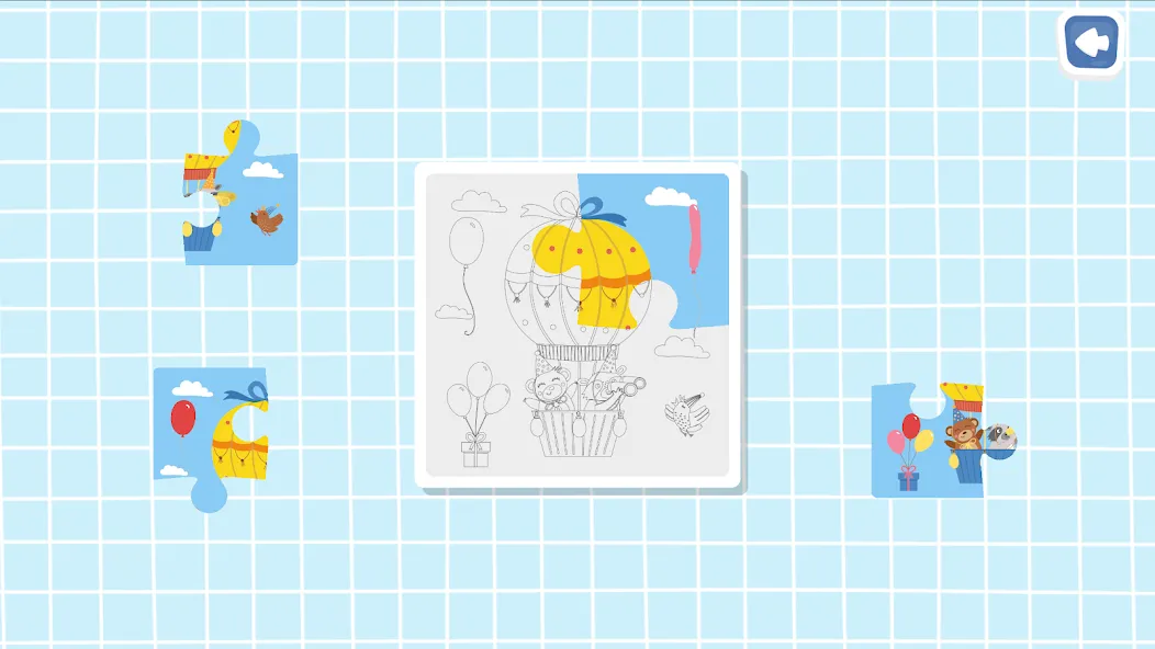 Kids puzzle games for kids 2-5 [МОД: Все открыто, Дополнительные деньги и Меню MOD] Screenshot 3