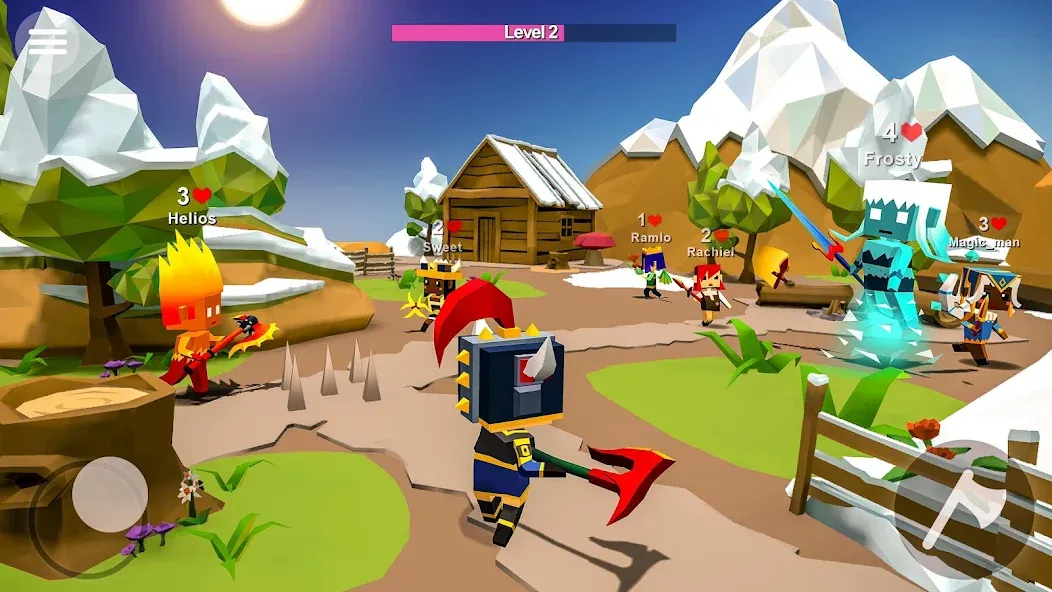 AXES.io [МОД: Бесконечные деньги, Монеты и Мега MOD] Screenshot 5