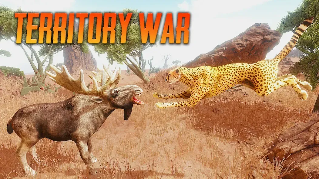 The Moose - Animal Simulator (Зе Мус) [МОД: Меню, Бесконечные монеты и Открытые уровни] Screenshot 2