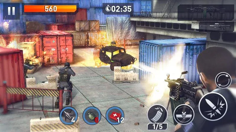 Elite Killer: SWAT [МОД: Бесконечные деньги, Монеты и Мега MOD] Screenshot 1