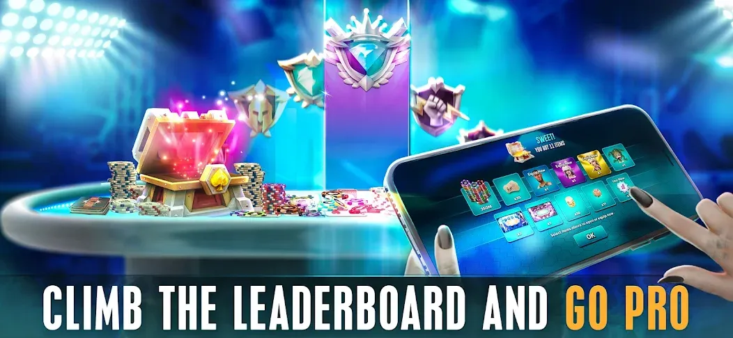 HD Poker: Texas Holdem Casino (ХД Покер) [МОД: Деньги, Монеты и Меню MOD] Screenshot 4