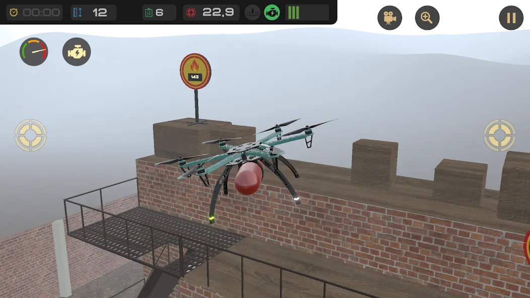 Edu Drone Simulator [МОД: Бесконечные деньги, Монеты и Мега MOD] Screenshot 2