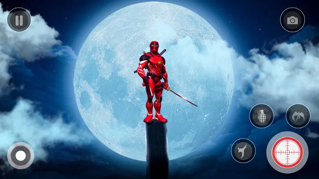 Spider Miami Rope Hero Ninja [MOD: Меню/Много денег] - Скриншот 2