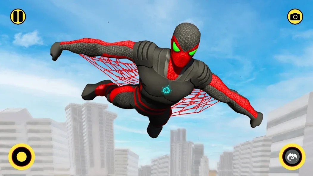 Spider Miami Rope Hero Ninja [MOD: Меню/Много денег] - Скриншот 4