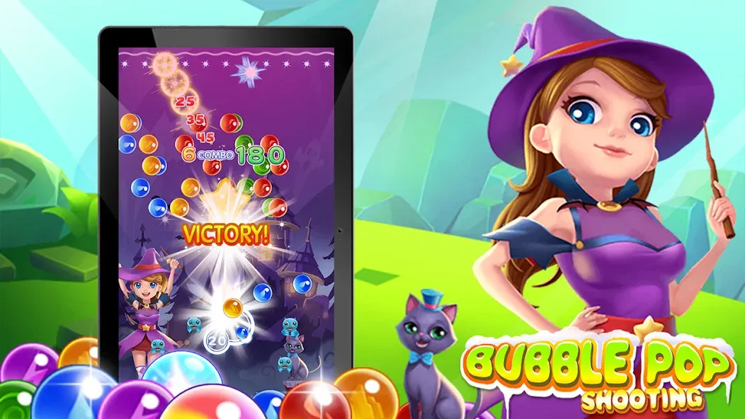 Bubble Pop - Classic Bubble Sh (Бабл Поп) [МОД: Бесконечные деньги, Монеты и Мега MOD] Screenshot 5