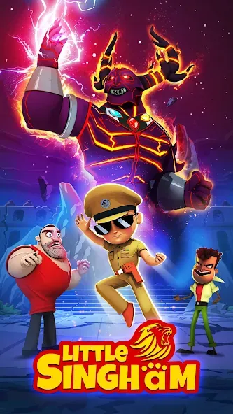 Little Singham (Литл Сингхам) [МОД: Все открыто, Дополнительные деньги и Меню MOD] Screenshot 1