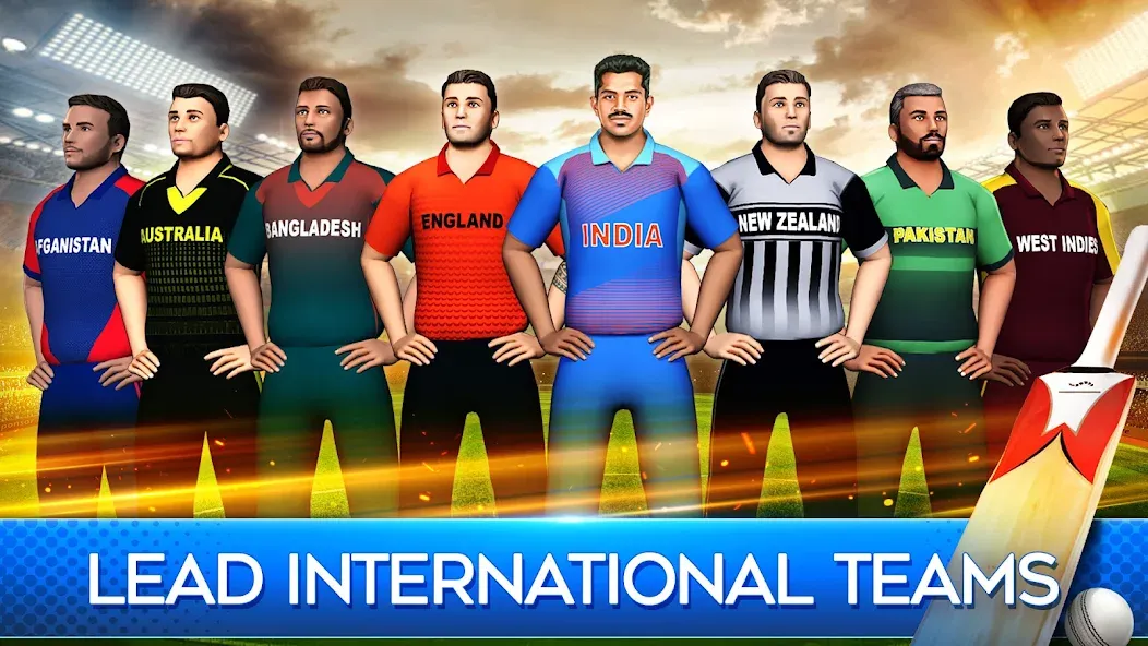 World Cricket Premier League (Всемирная крикетная Премьерлига) [МОД: Много монет, Открытые уровни и Мега MOD] Screenshot 2
