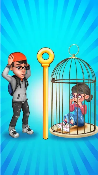 Pull The String : Nick's Quest (Пул Зе Стринг) [МОД: Бесконечные деньги, Монеты и Мега MOD] Screenshot 1