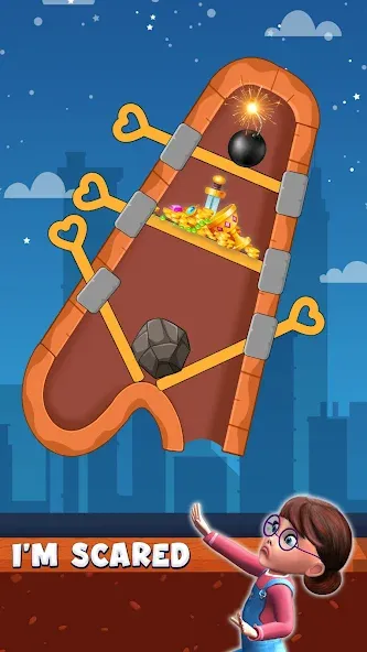 Pull The String : Nick's Quest (Пул Зе Стринг) [МОД: Бесконечные деньги, Монеты и Мега MOD] Screenshot 3