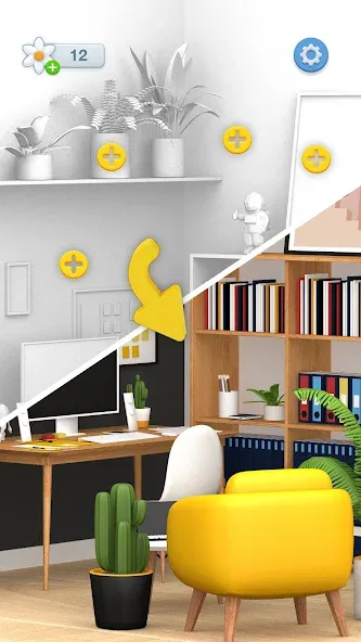 Joy Match 3D (Джой Матч 3D) [МОД: Меню, Бесконечные монеты и Открытые уровни] Screenshot 3