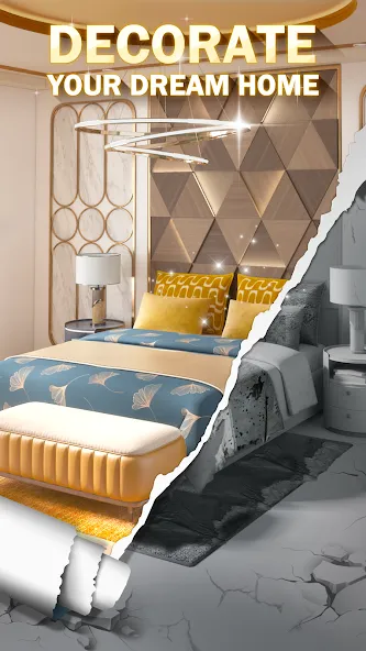 Decor Match (Декор Матч) [МОД: Все открыто, Дополнительные деньги и Меню MOD] Screenshot 4