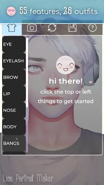 Live Portrait Maker: Guys (Лайв Портрет Мейкер) [МОД: Много монет, Открытые уровни и Мега MOD] Screenshot 2
