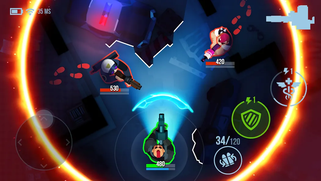 Bullet Echo (Буллет Эхо) [МОД: Много монет, Открытые уровни и Мега MOD] Screenshot 3