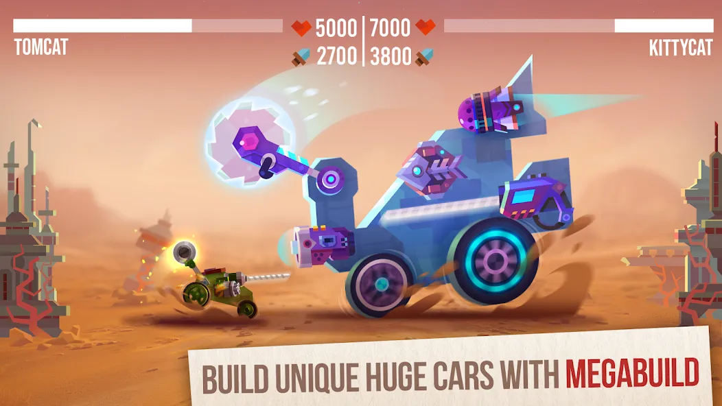 CATS: Crash Arena Turbo Stars (Кэтс) [МОД: Деньги, Монеты и Меню MOD] Screenshot 1