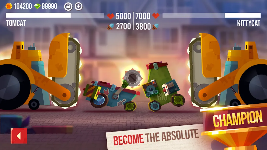 CATS: Crash Arena Turbo Stars (Кэтс) [МОД: Деньги, Монеты и Меню MOD] Screenshot 5