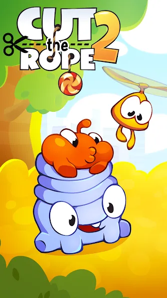 Cut the Rope 2 (Кат зе Роуп 2) [МОД: Много монет, Открытые уровни и Мега MOD] Screenshot 1