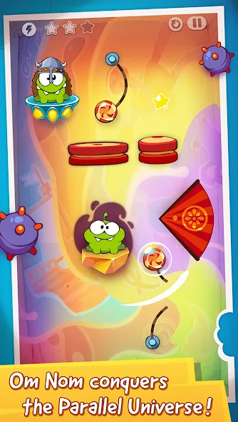 Cut the Rope: Time Travel (Сат зе Роуп) [МОД: Деньги, Монеты и Меню MOD] Screenshot 1